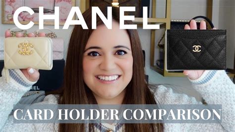 chanel card holder vs coin purse|CHANEL CLASSIC CARD HOLDER VS ZIPPED COIN PURSE .